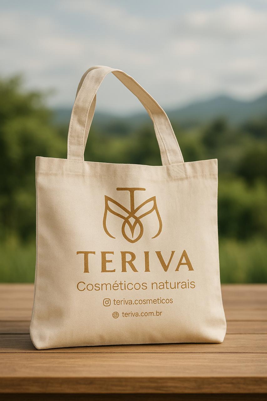 Eco Bag Teriva – Algodão Cru 100% Natural